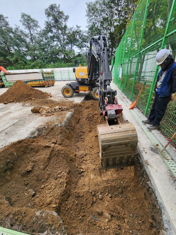 전원주택부대토목공사 시공 현장