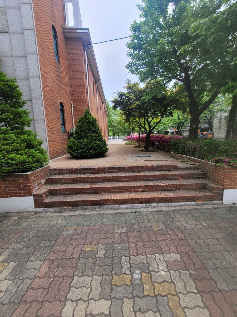 화단철거 마감 부위 상세